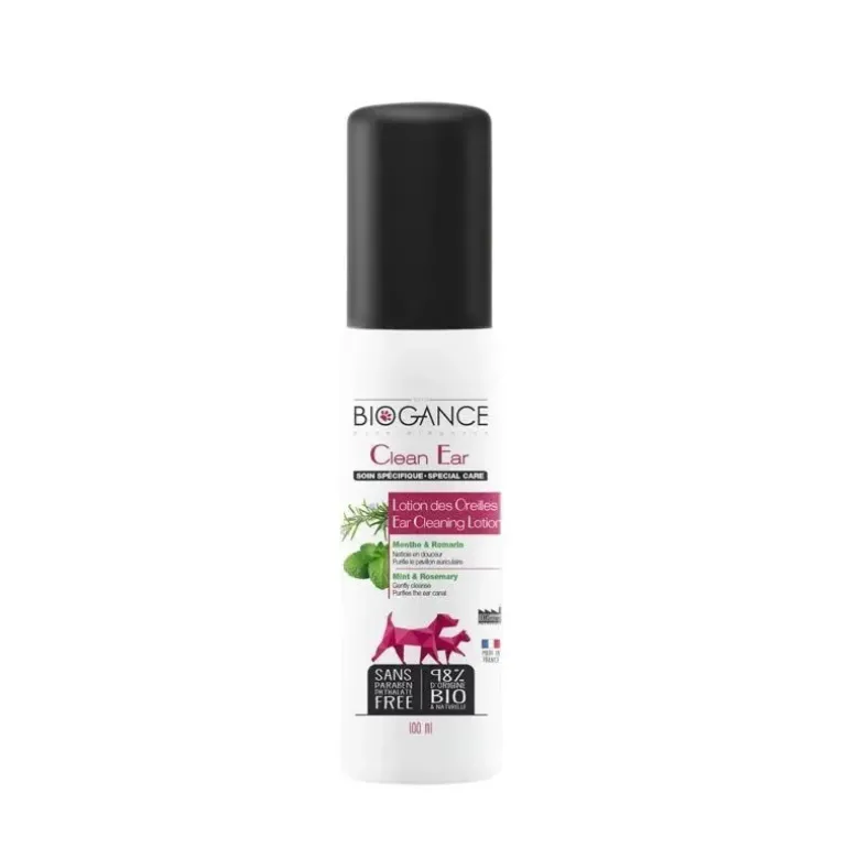 Biogance Clean Ear Lotion Nettoyante des Oreilles Chien
