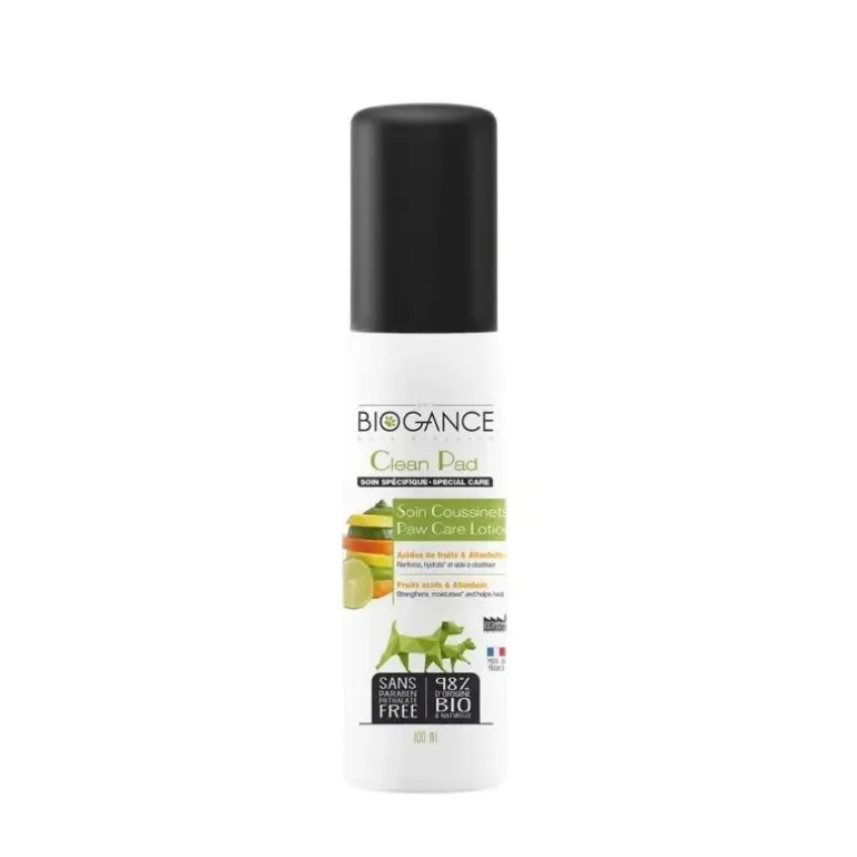 Biogance Clean Pad Lotion Soin Coussinets Chien