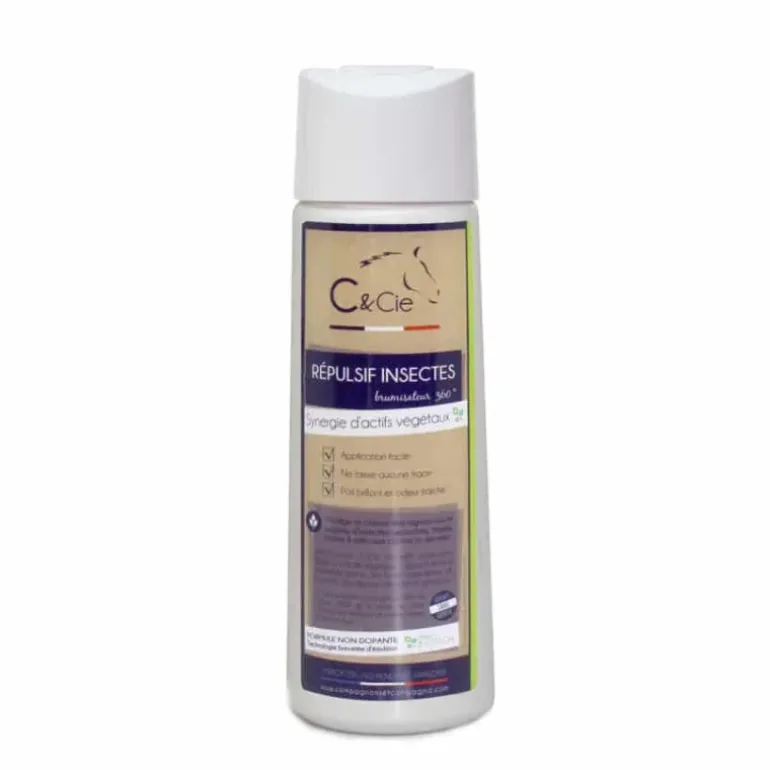C&Cie Repulsif Insectes Mouches Cheval