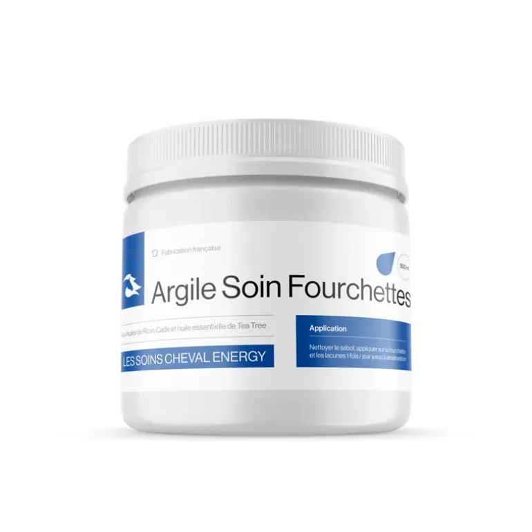 Cheval Energy Argile Soin Fourchettes à l'Huile de Cade