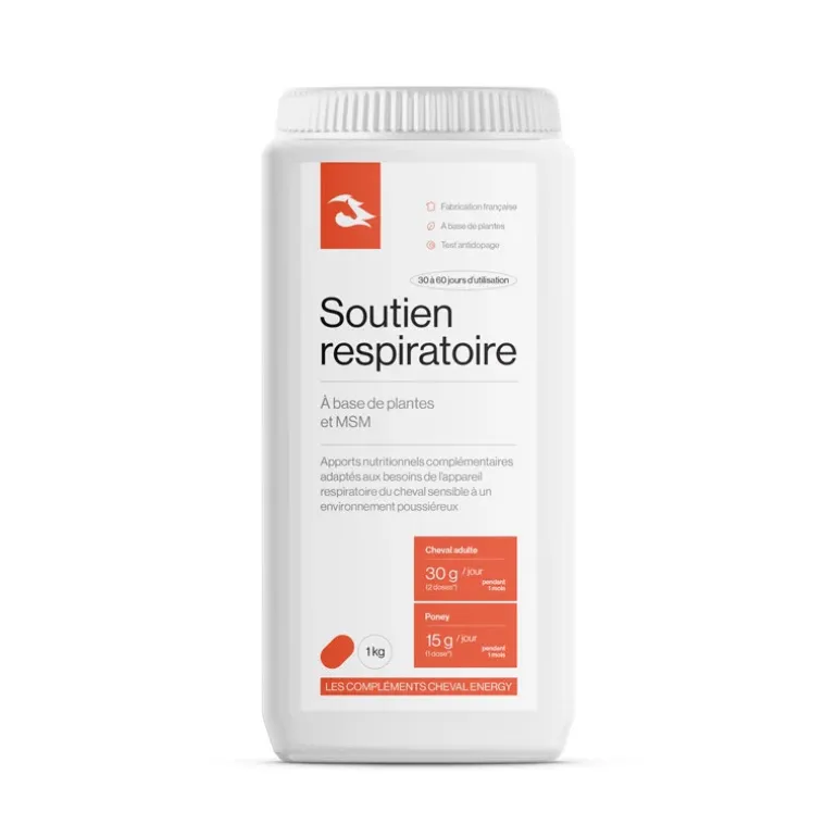 Cheval Energy Soutien Respiratoire