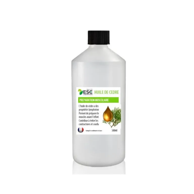 ESC Laboratoire Huile de Cèdre Huile de Massage