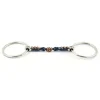 Jump'In Mors Grand Anneaux Blue Steel et Cuivre Double Brisure