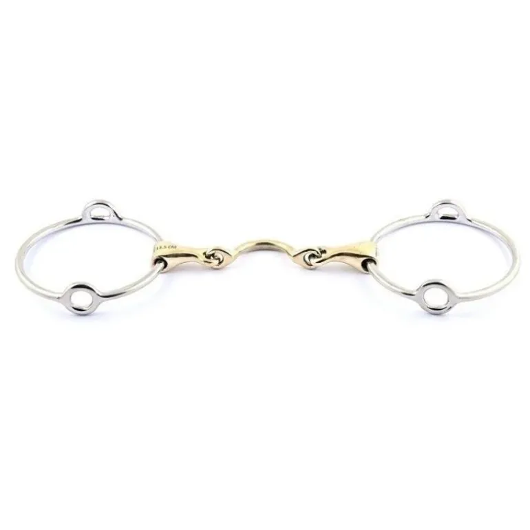 Jump'In Mors Releveur Grands Anneaux Double Brisure avec Passage de Langue