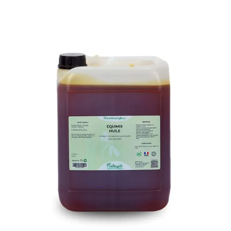 Nutragile Equimix Huiles 1L, 3L, 5L