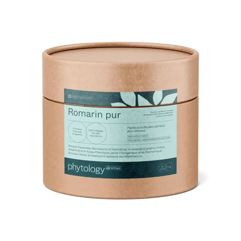 Phytology VetCare Romarin pur Détox Cheval