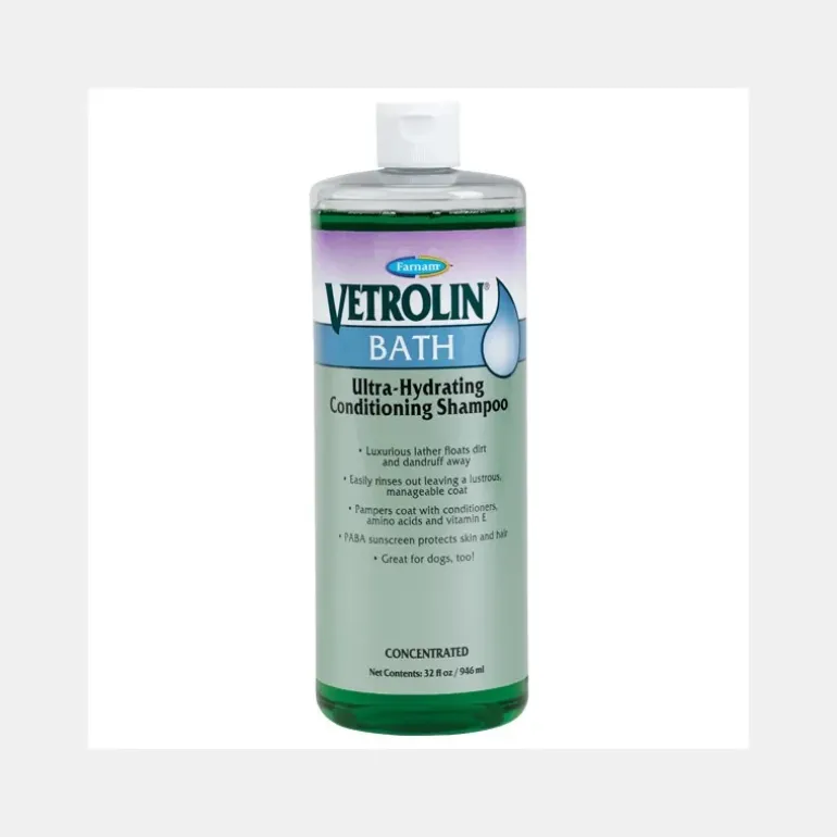 Shampoing pour Chevaux Farnam Vetrolin Bath