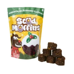 Stud Muffins Friandises de Noël Xmas Pudding